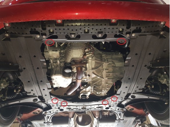 Ocelový kryt motoru Suzuki Baleno (2016-2025)Suzuki Baleno