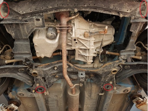 Ocelový kryt motoru Suzuki Celerio (2014-2025)Suzuki Celerio