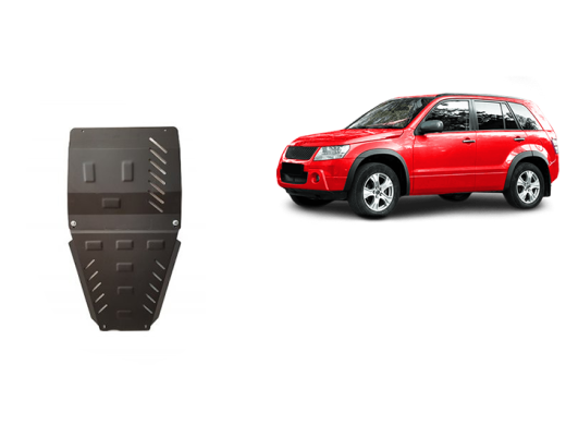 Ocelový kryt převodovky a reduktoru Suzuki Grand Vitara 2 (2005-2019)Suzuki Grand Vitara