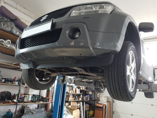 Ocelový kryt převodovky a reduktoru Suzuki Grand Vitara 2 (2005-2019)Suzuki Grand Vitara