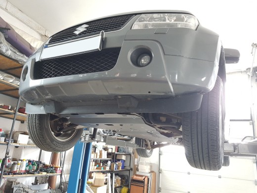 Ocelový kryt převodovky a reduktoru Suzuki Grand Vitara 2 (2005-2019)Suzuki Grand Vitara