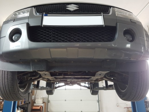 Ocelový kryt převodovky a reduktoru Suzuki Grand Vitara 2 (2005-2019)Suzuki Grand Vitara