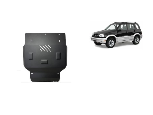 Ocelový kryt motoru Suzuki Grand Vitara (1999-2005)Suzuki Grand Vitara