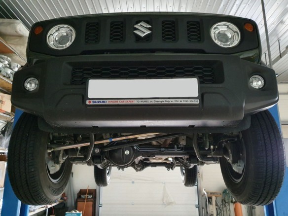 Ocelový kryt převodovky a reduktoru Suzuki Jimny (2018-2025)Suzuki Jimny