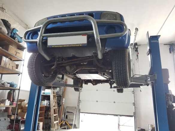 Ocelový kryt převodovky a reduktoru Suzuki Jimny (1998-2018)Suzuki Jimny