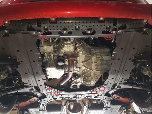 Ocelový kryt motoru Suzuki Swift (2017-2025)Suzuki Swift