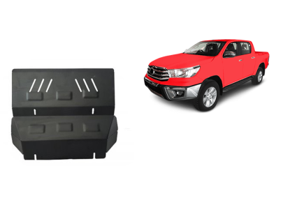 Ocelový kryt chladiče Toyota Hilux Invincible (2021-2025)