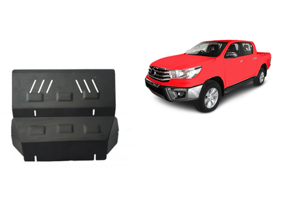 Ocelový kryt chladiče Toyota Hilux Invincible (2021-2025)Toyota Hilux Invincible