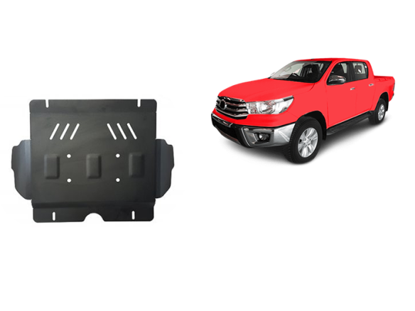 Ocelový kryt motoru Toyota Hilux Revo (2016-2025)Toyota Hilux Revo