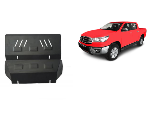 Ocelový kryt chladiče Toyota Hilux Revo (2016-2025)Toyota Hilux Revo