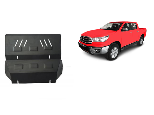 Ocelový kryt chladiče Toyota Hilux Revo (2016-2025)Toyota Hilux Revo