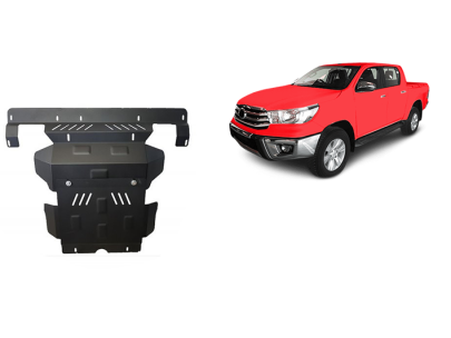 Ocelový kryt motoru Toyota Hilux Revo (2016-2026)