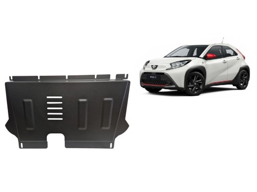 Ocelový kryt motoru Toyota Aygo X (2022-2025)Toyota Aygo