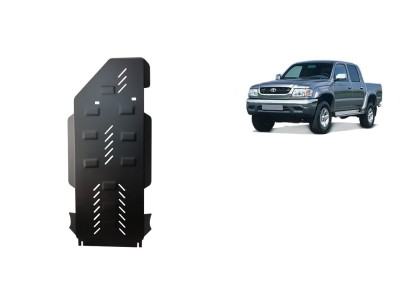 Ocelový kryt převodovky a reduktoru Toyota Hilux (2000-2004)