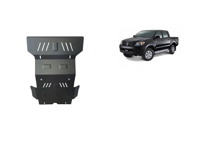 Ocelový kryt motoru Toyota Hilux (2004-2015)