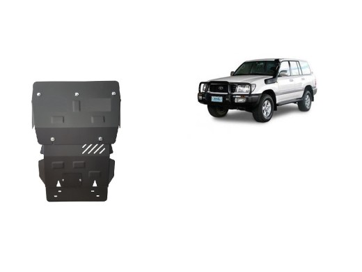 Ocelový kryt motoru Toyota Land Cruiser J100 (1998-2008)Toyota Land Cruiser