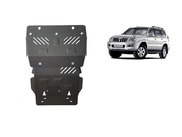 Ocelový kryt motoru Toyota Land Cruiser J120 (2002-2009)Toyota Land Cruiser