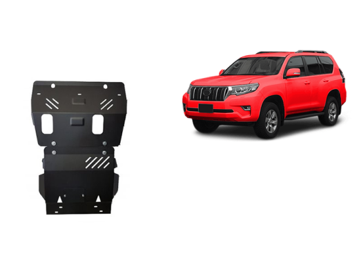 Ocelový kryt motoru Toyota Land Cruiser 150 (2009-2023)Toyota Land Cruiser