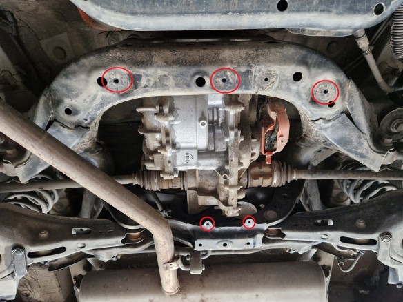 Ocelový kryt diferenciálu Toyota RAV 4 Hybrid (2018-2025)Toyota RAV 4