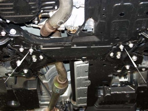 Ocelový kryt motoru Toyota RAV 4 benzin (2006-2013)Toyota RAV 4