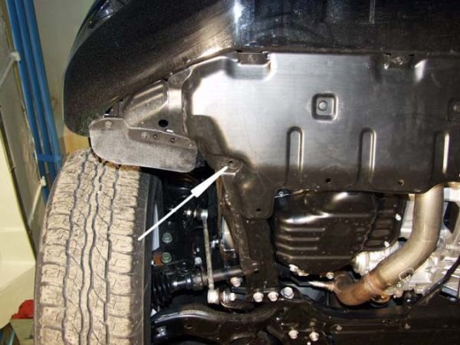 Ocelový kryt motoru Toyota RAV 4 benzin (2006-2013)Toyota RAV 4