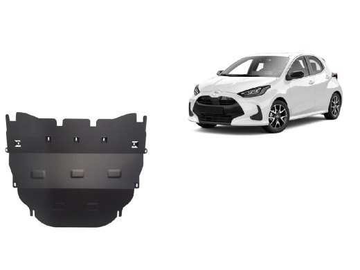 Ocelový kryt motoru Toyota Yaris XP210 (2021-2025)Toyota Yaris