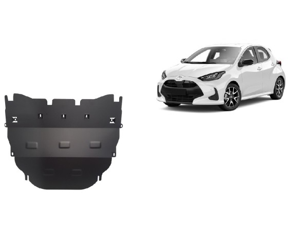 Ocelový kryt motoru Toyota Yaris XP210 (2021-2025)Toyota Yaris