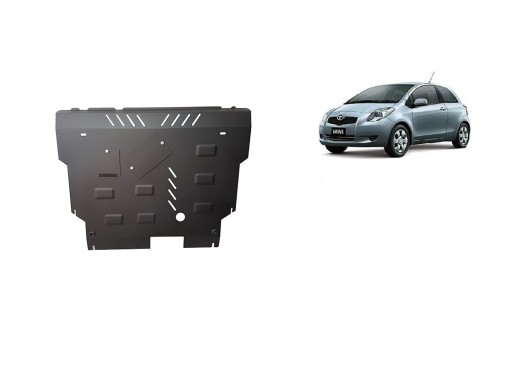 Ocelový kryt motoru Toyota Yaris - diesel (2005-2011)Toyota Yaris