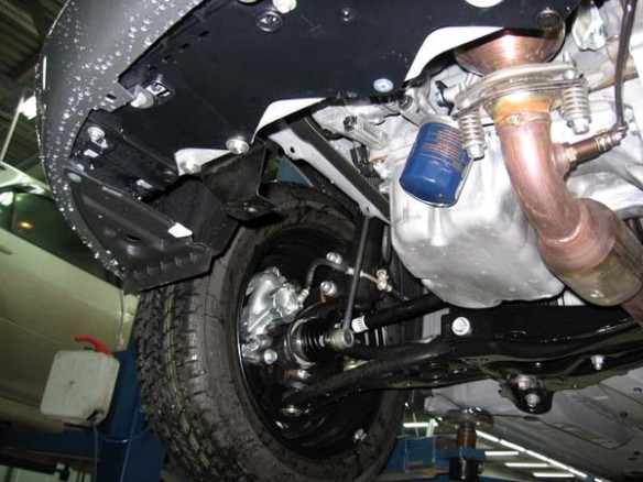 Ocelový kryt motoru Toyota Yaris - diesel (2005-2011)Toyota Yaris