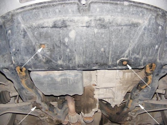 Ocelový kryt motoru Opel Antara (2006-2010)Opel Antara