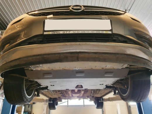 Ocelový kryt motoru Opel Astra K (2015-2022)Opel Astra