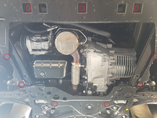 Ocelový kryt motoru Opel Combo (2018-2025)Opel Combo