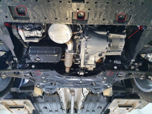 Ocelový kryt motoru Opel Corsa F (2019-2025)Opel Corsa