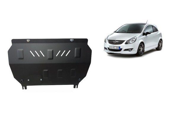 Ocelový kryt motoru Opel Corsa D (2006-2014)Opel Corsa