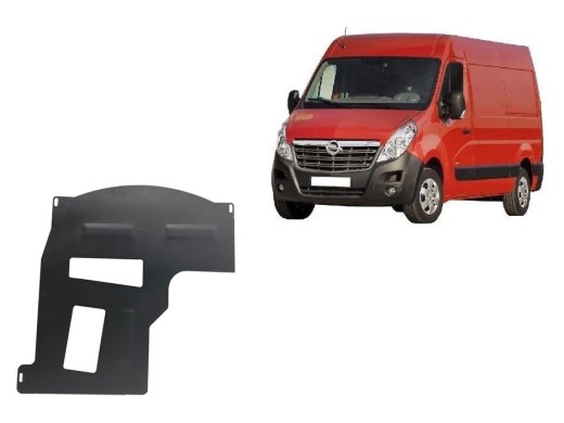 Ocelový kryt katalyzátoru Opel Movano (2010-2021)Opel Movano