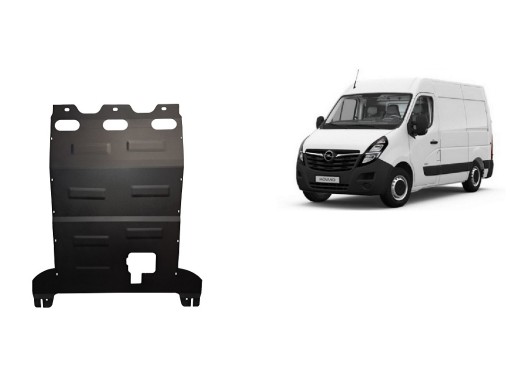 Ocelový kryt motoru Opel Movano (2022-2025)Opel Movano
