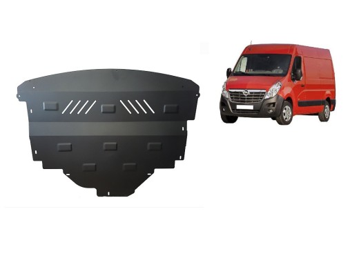 Ocelový kryt motoru Opel Movano (2010-2020)Opel Movano