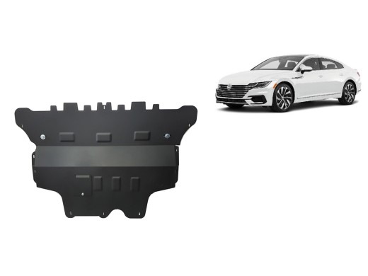 Ocelový kryt motoru VW Arteon - Manuální (2017-2025)Volkswagen ARTEON