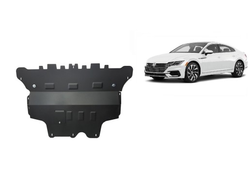 Ocelový kryt motoru VW Arteon - Automatická převodovka (2017-2025)Volkswagen ARTEON