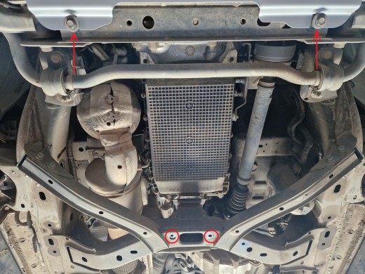 Ocelový kryt převodovky automat Volkswagen Amarok (2022-2025)Volkswagen Amarok