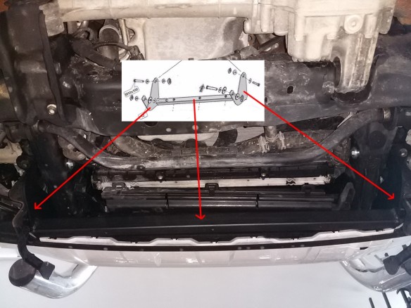 Ocelový kryt motoru Volkswagen Amarok (2010-2022)Volkswagen Amarok