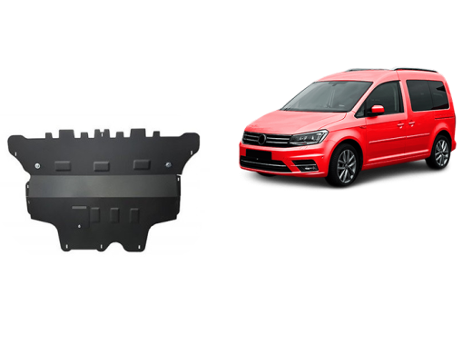Ocelový kryt motoru VW Caddy- Automatická převodovka (2020-2025)Volkswagen Caddy