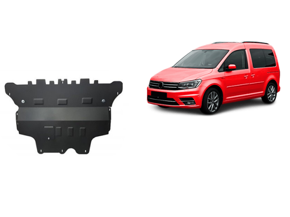 Ocelový kryt motoru VW Caddy- Automatická převodovka (2020-2025)Volkswagen Caddy