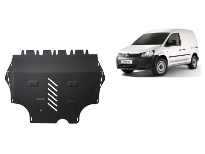 Ocelový kryt motoru VW Caddy - z WEBASTO (2011-2020)