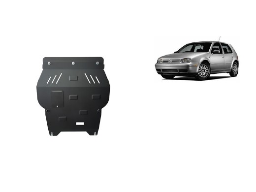 Ocelový kryt motoru VW Golf 4 (1998-2006)Volkswagen Golf