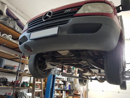 Ocelový kryt motoru Volkswagen LT (1996-2006)Volkswagen LT