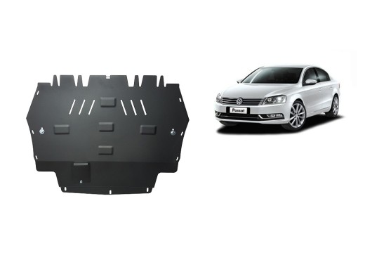 Ocelový kryt motoru VW Passat B7 (2011-2015)Volkswagen Passat