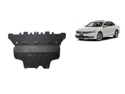 Ocelový kryt motoru VW Passat Alltrack - Automatická převodovka (2015-2024)