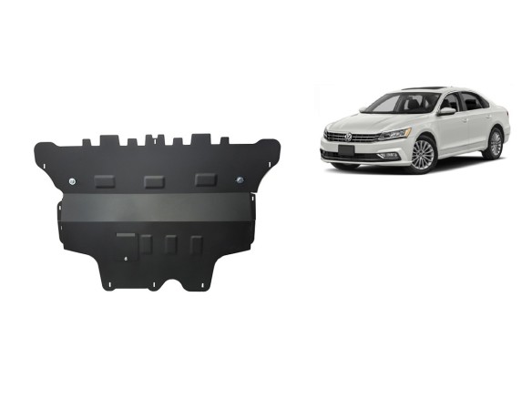 Ocelový kryt motoru VW Passat Alltrack - Automatická převodovka (2015-2024)Volkswagen Passat
