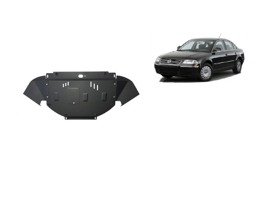 Ocelový kryt motoru VW Passat B5.5 (2001-2005)Volkswagen Passat